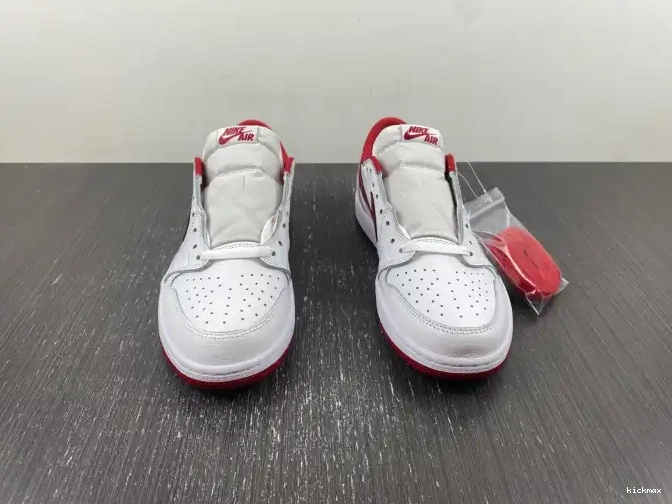 Rep MAX Jordan 705329-101 White 1 Varsity Red Retro Low 0403